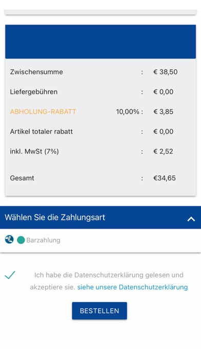 Soccer Food Service Screenshot