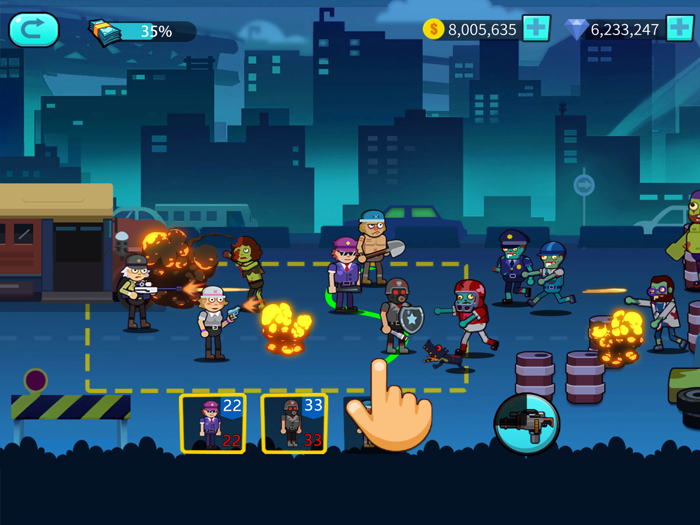 Stop Them-Kill the Zombie