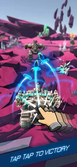 Game screenshot Tank vs Mechs: Idle Clicker 23 apk