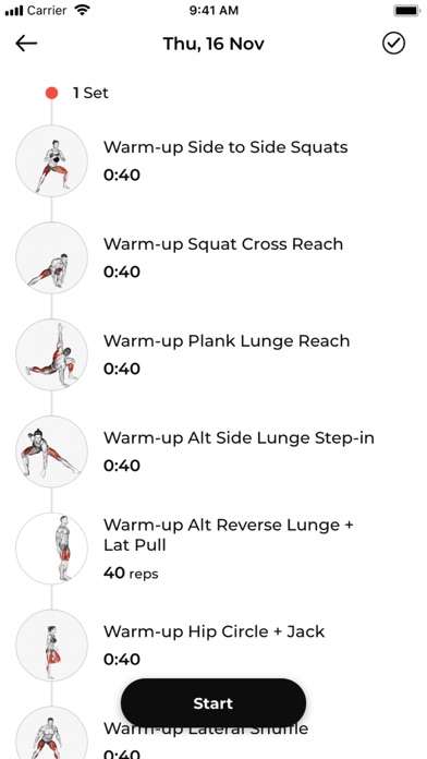 Screenshot #3 pour Black Wolf Fitness