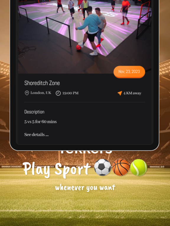 Tekkers: 1v1 Sport battles iPad screenshot 6 - Sports app