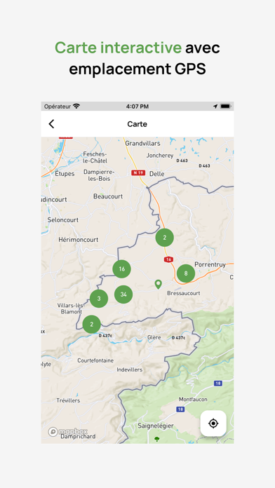 Région Haute-Ajoie Screenshot