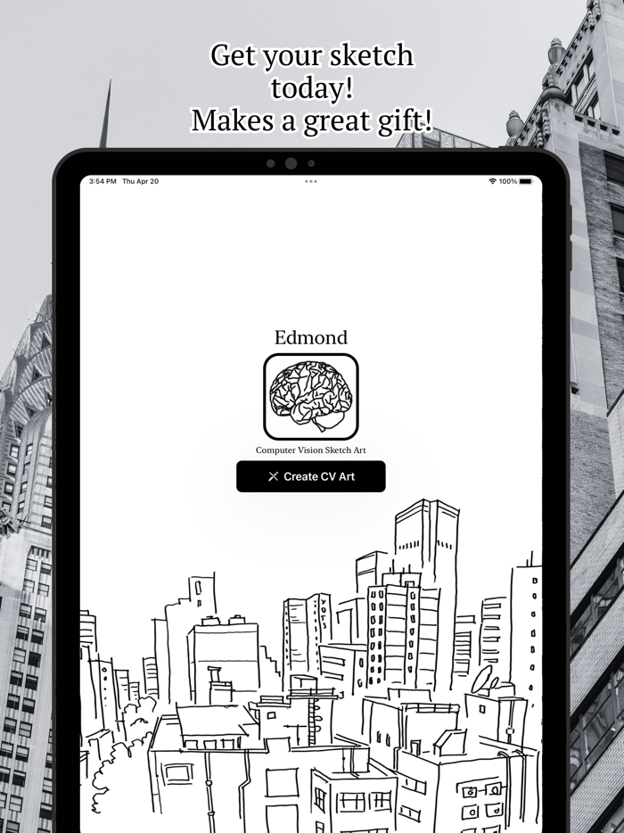 Edmond-CV Sketch Art