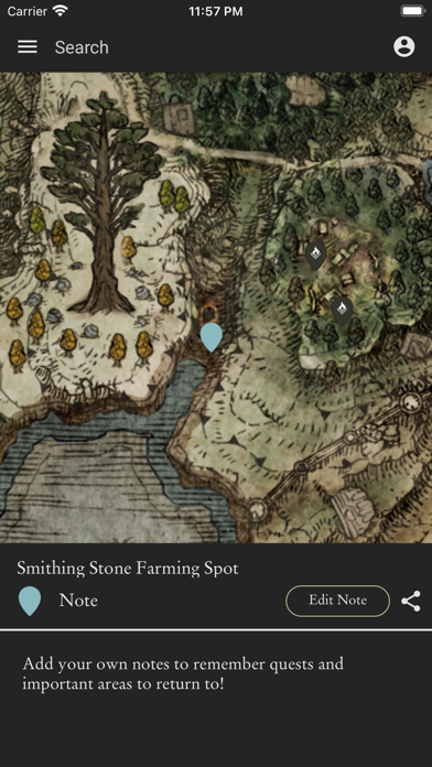 MapGenie: Elden Ring Map Screenshot