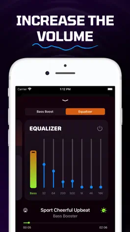 Game screenshot Bass Booster: Volume Max Boost hack