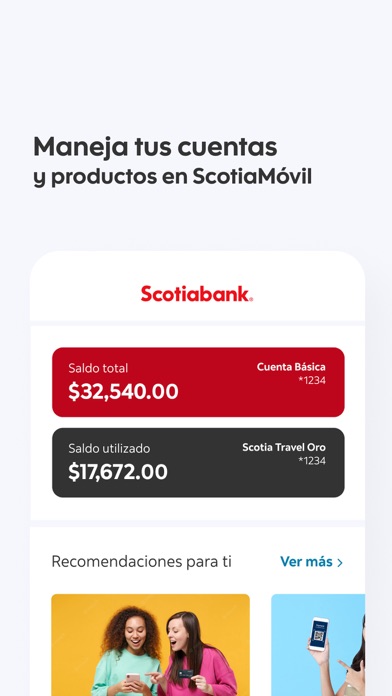 ScotiaMóvil MX Screenshot