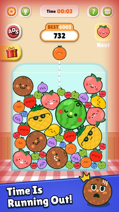 The Merge Watermelon Game Screenshot