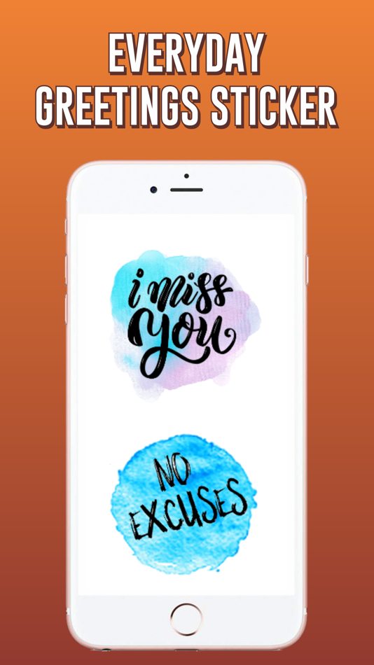 Everyday Greetings Stickers! - 1.2 - (iOS)