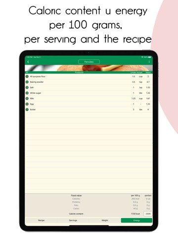 Calculation of recipesのおすすめ画像4