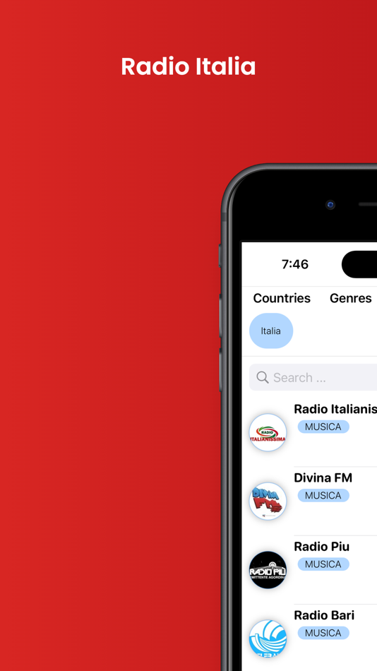 Italian Radio Stations FM - 1.1 - (iOS)