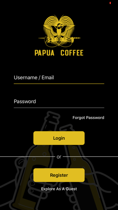 Papua Coffee Screenshot