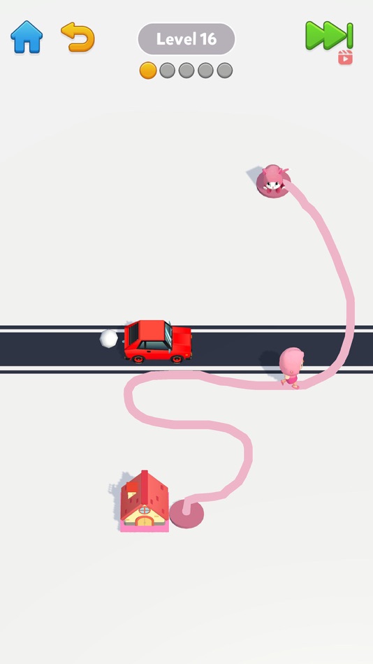 #4. Home Rush 3D: Draw It (iOS) By: Ngo Hanh