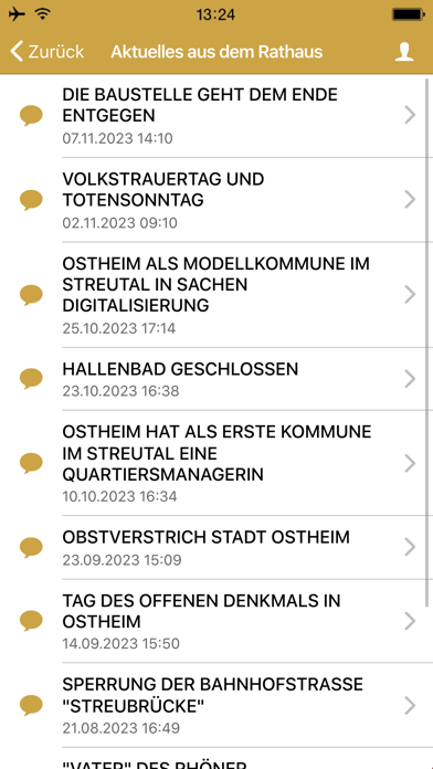 Stadt Ostheim vor der Rhön Screenshot
