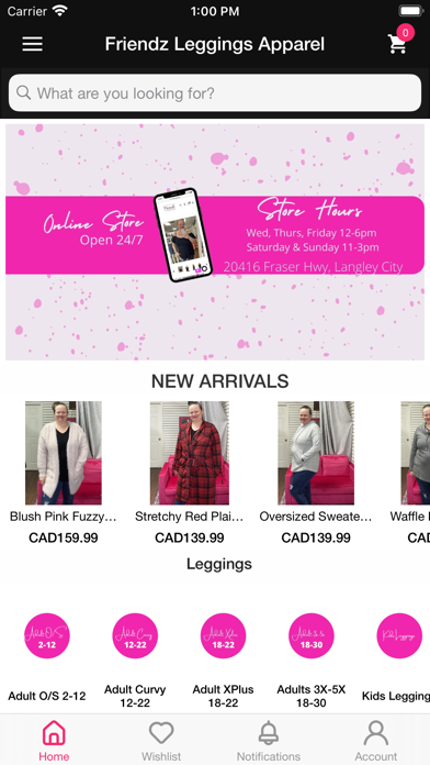 Friendz Leggings Apparel Screenshot