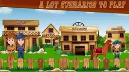 Game screenshot Pretend Play Cowboy Town Life apk