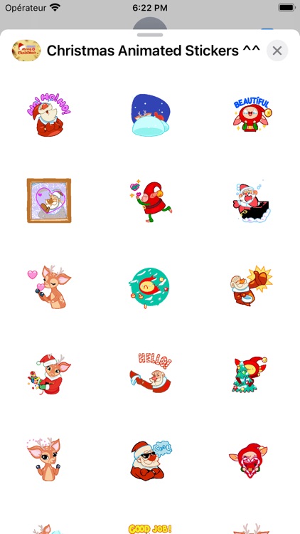 Christmas Animated Stickers ^^ screenshot-4