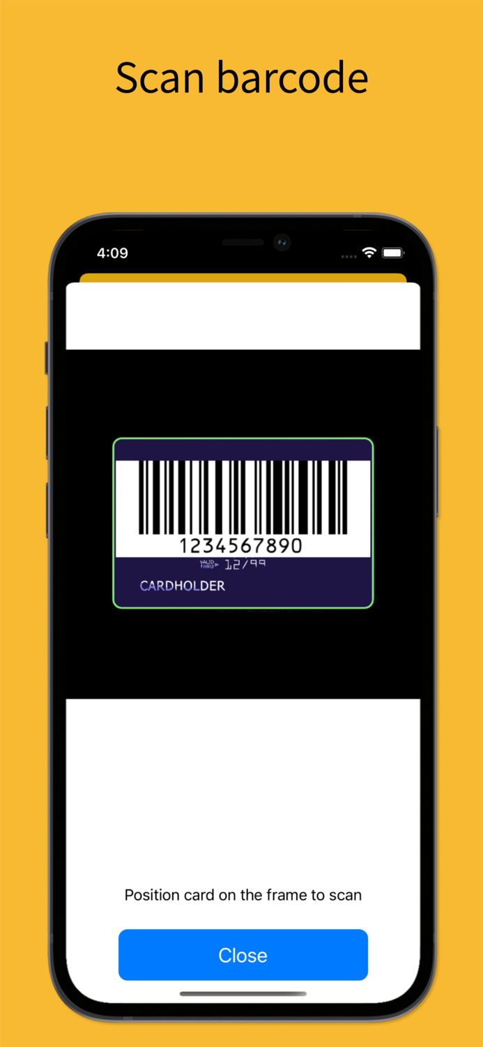 Simple Loyalty Card Wallet