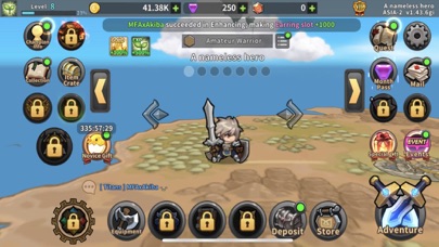 Raid the Dungeon : IDLE RPG Screenshot