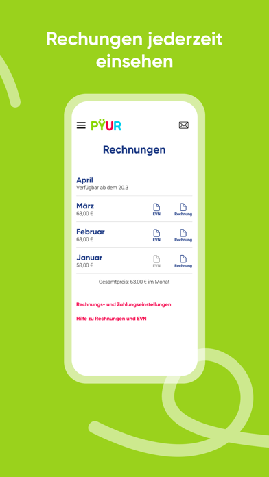 MEIN PŸUR Screenshot