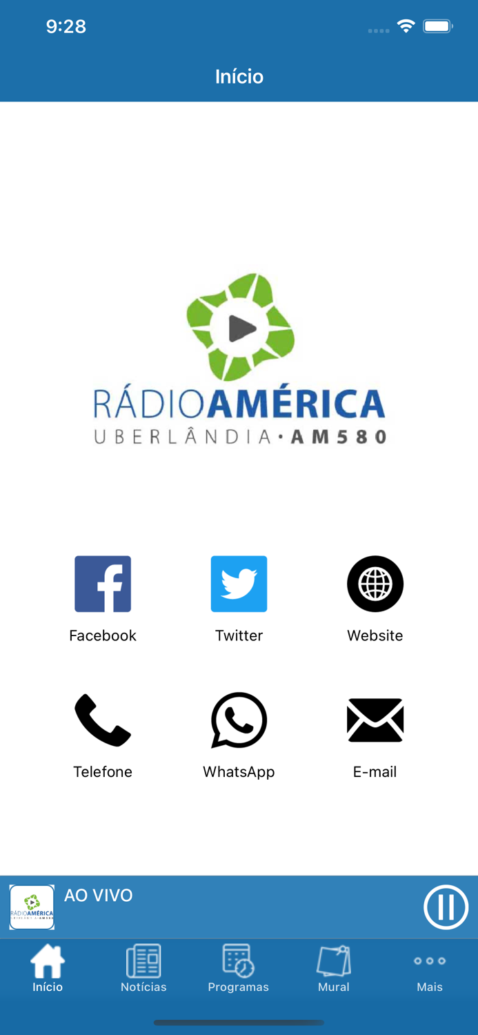 Rádio América 580AM Uberlândia
