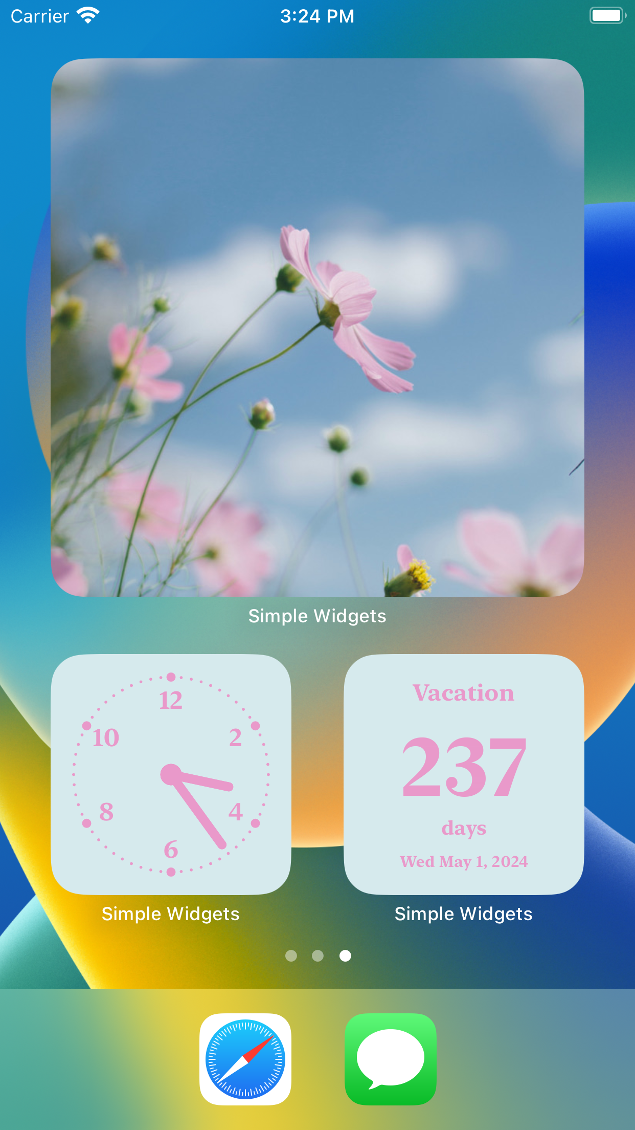Simple Widgets • Photo