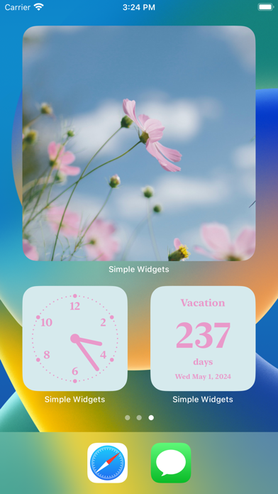 Simple Widgets • Photoのおすすめ画像1