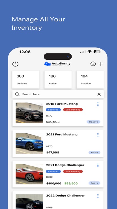 AutoBunny Dealer Solutions Screenshot