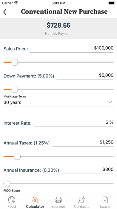 Keys Financial Mtg Mobile App Screenshot