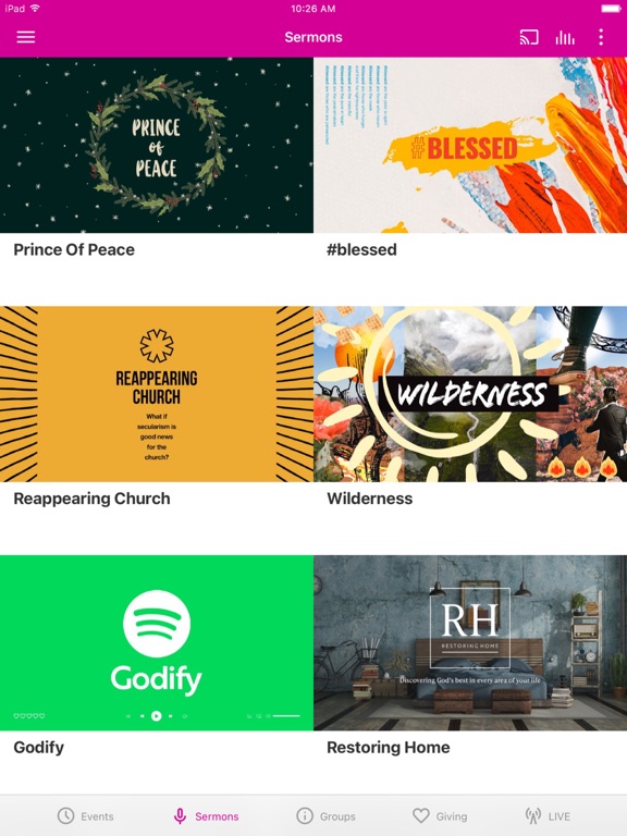 Screenshot #5 pour LIFE church app