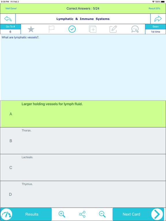 Screenshot #5 pour Human Body A&P Practice Test