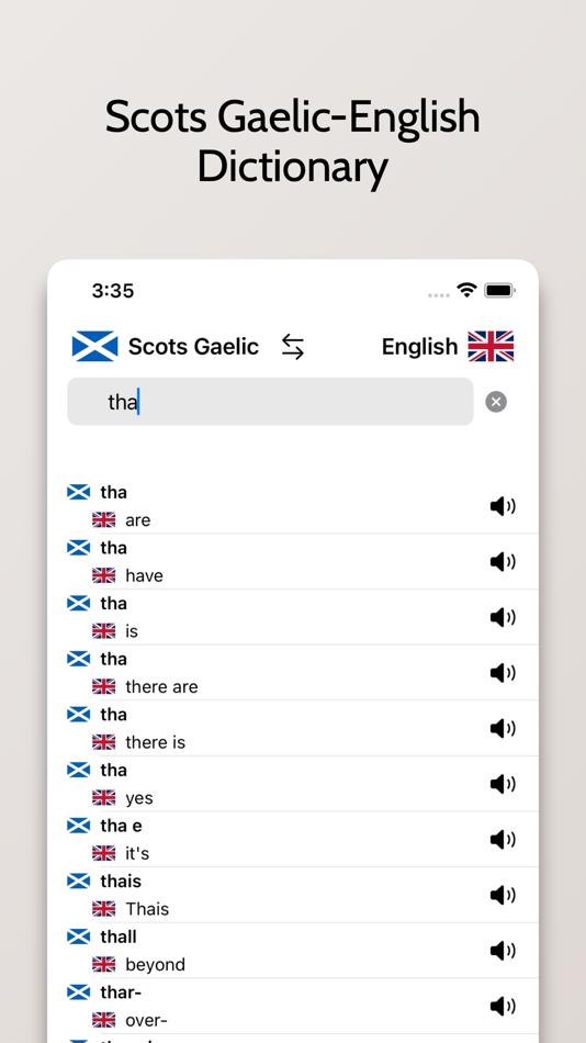#4. ScotsGaelic-English Dictionary (iOS) Podle: FB PUBLISHING LLC