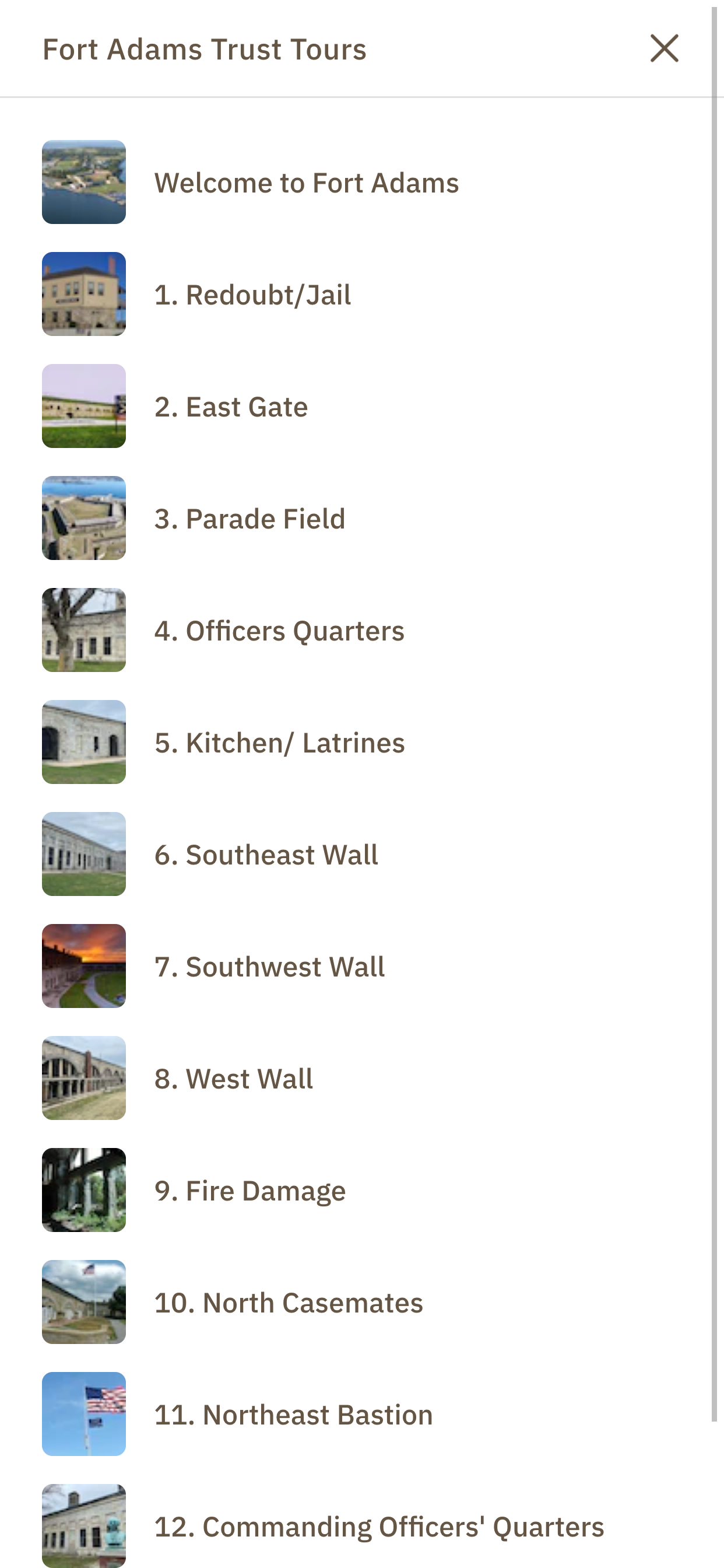 Fort Adams Trust Tours