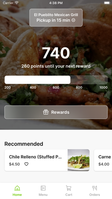 El Pueblito Mexican Grill Screenshot