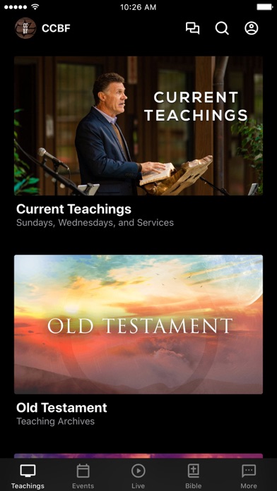 CalvaryChapel Bible Fellowship Screenshot