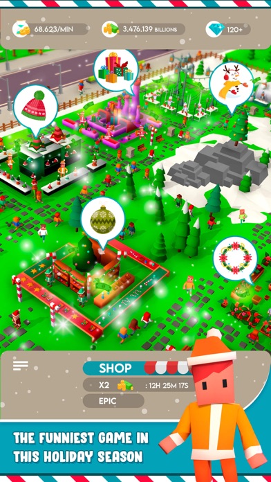 Christmas Market – Tycoon Game Screenshot