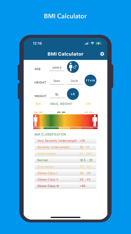 BMI Calculator - Healthy & Fit - 1.0.5 - (iOS)
