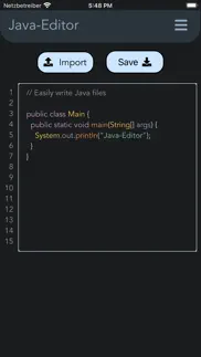 pro java editor iphone screenshot 1