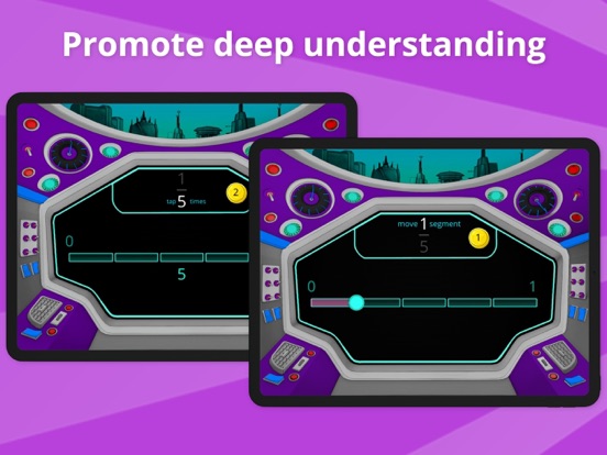 Screenshot #5 pour Teachley Fractions Boost