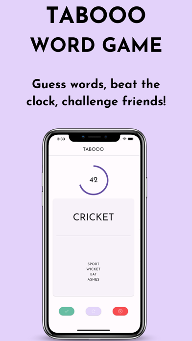 Tabooo - Word Game Screenshot