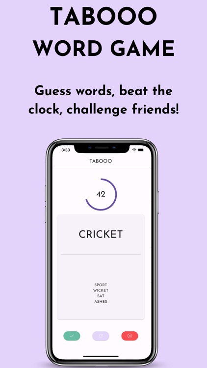 Tabooo - Word Game