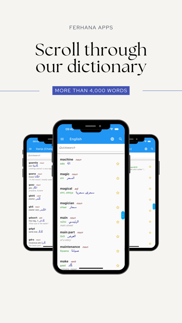 Moroccan Darija Dictionary