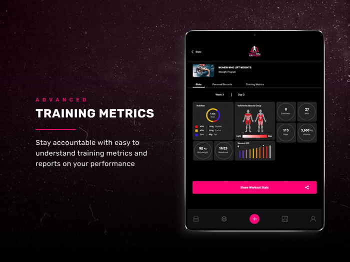 Women Who Lift Weights App