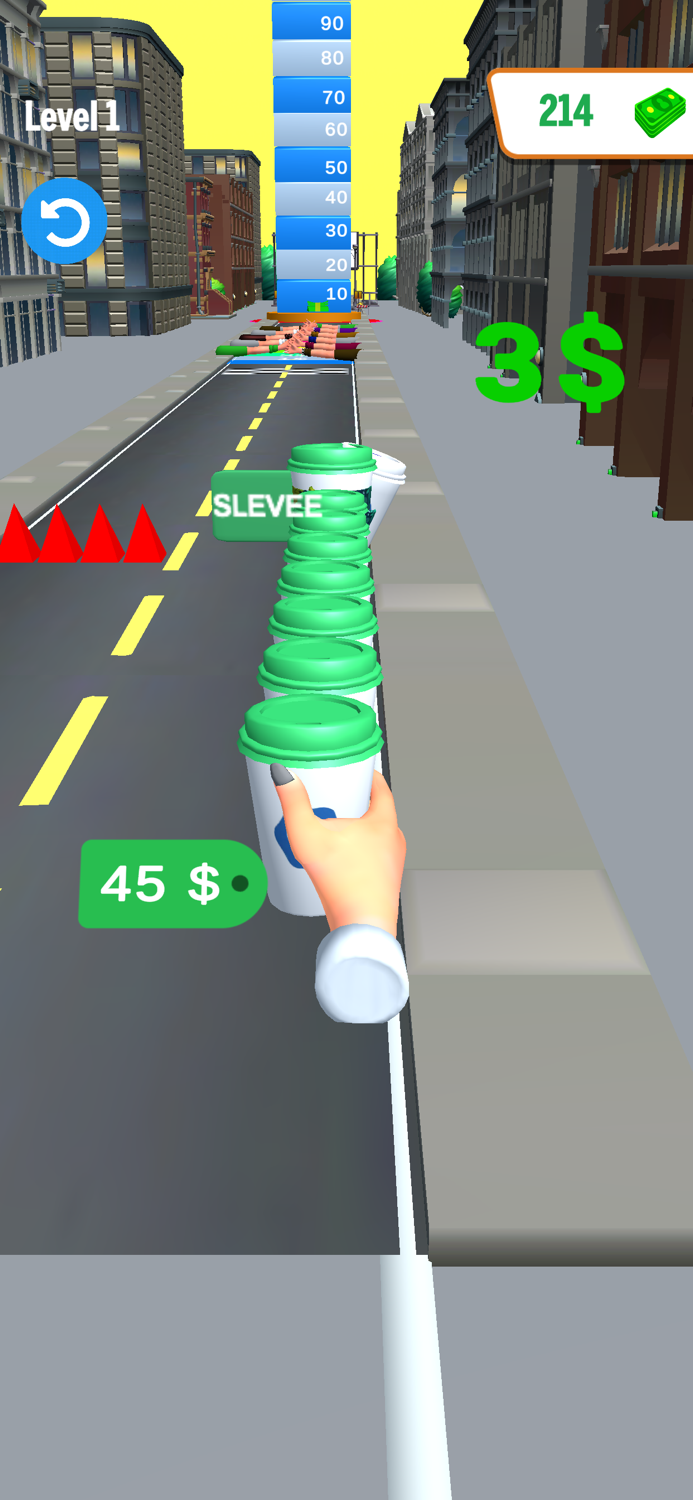 Coffee Coming 3D-Run Evolution