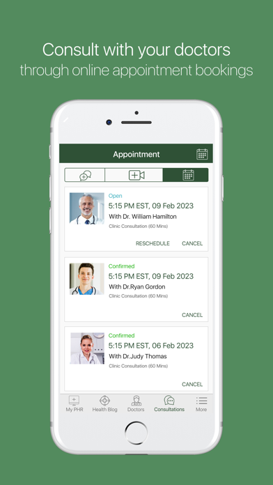 PX6 Patient Screenshot