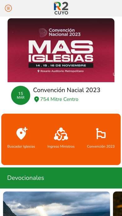 UAD Región 2 Cuyo Screenshot