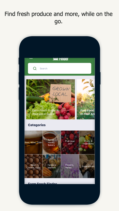 Farm Fresh Finder Screenshot