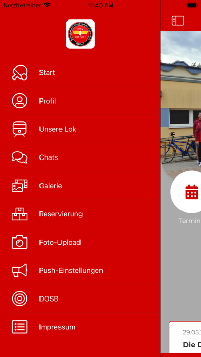 ESV Lok Erfurt - Tischtennis Screenshot