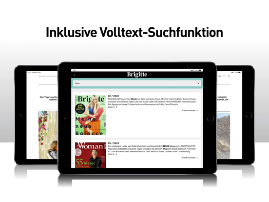 BRIGITTE - Das Frauenmagazin iPad app afbeelding 3