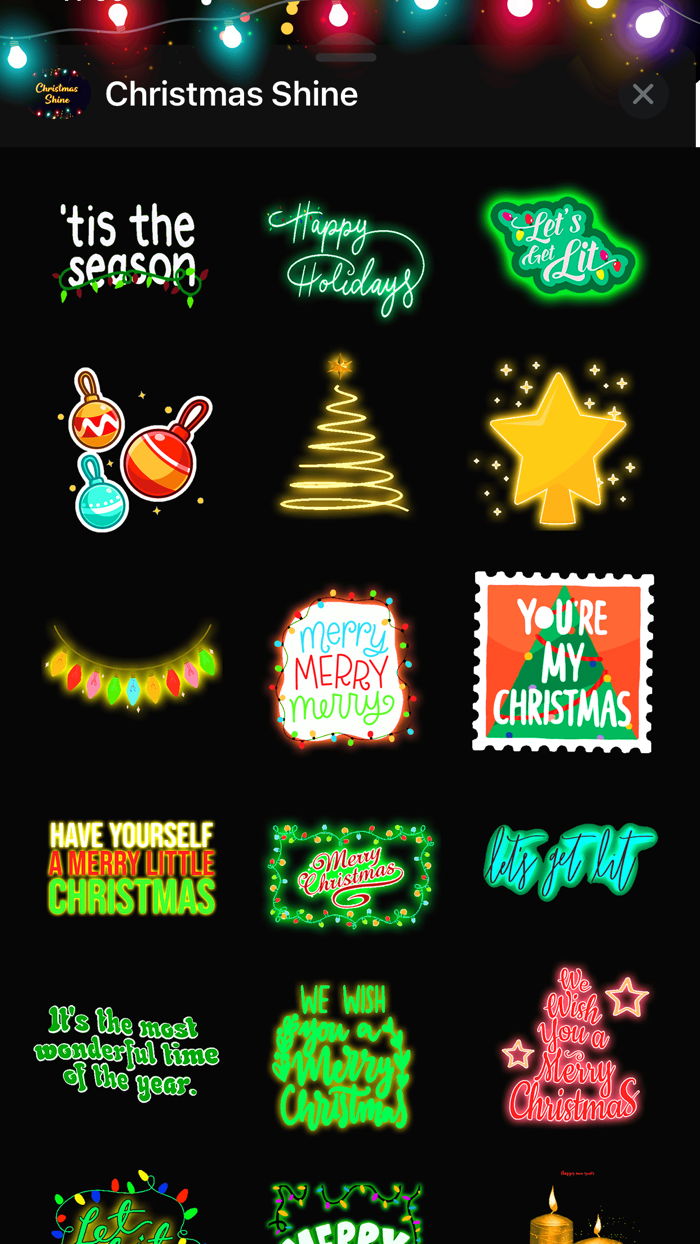 Christmas Shining Lights