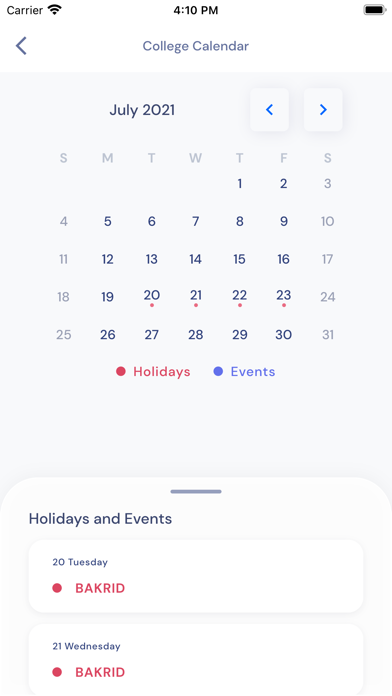 Screenshot 2 of Mary Matha Arts & Sci. College App